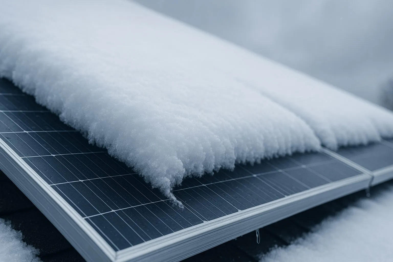 How to Remove Snow and Ice from Solar Panels